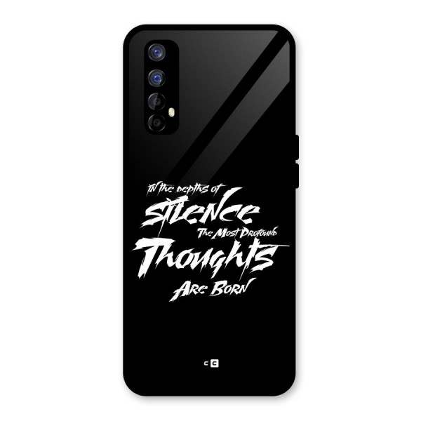 Silent Thoughts Glass Back Case for Realme Narzo 20 Pro