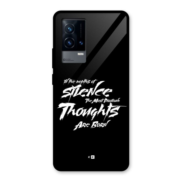 Silent Thoughts Glass Back Case for iQOO 9 5G