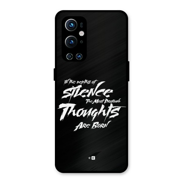 Silent Thoughts Metal Back Case for OnePlus 9 Pro