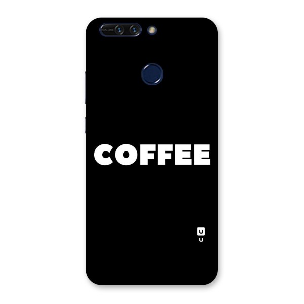 Simple Coffee Back Case for Honor 8 Pro