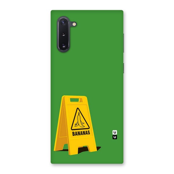 Simple Minimalist Bananas Back Case for Galaxy Note 10