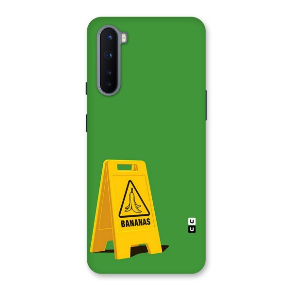 Simple Minimalist Bananas Back Case for OnePlus Nord