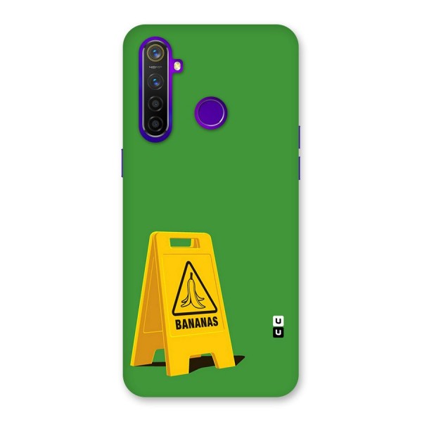 Simple Minimalist Bananas Back Case for Realme 5 Pro