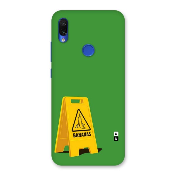 Simple Minimalist Bananas Back Case for Redmi Note 7S