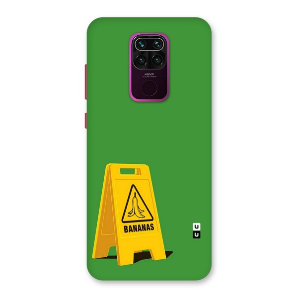 Simple Minimalist Bananas Back Case for Redmi Note 9