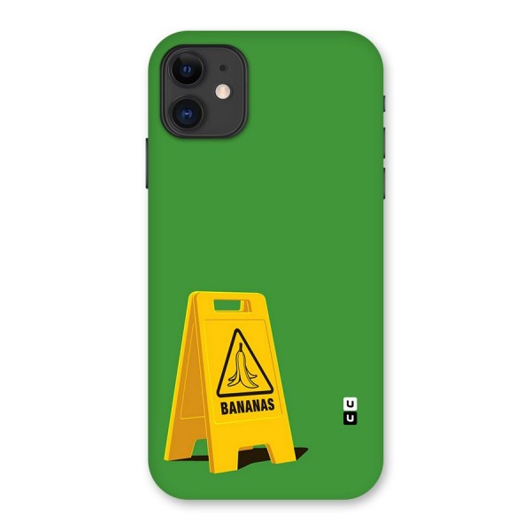 Simple Minimalist Bananas Back Case for iPhone 11