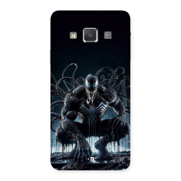 Sitting Venom Back Case for Galaxy A3