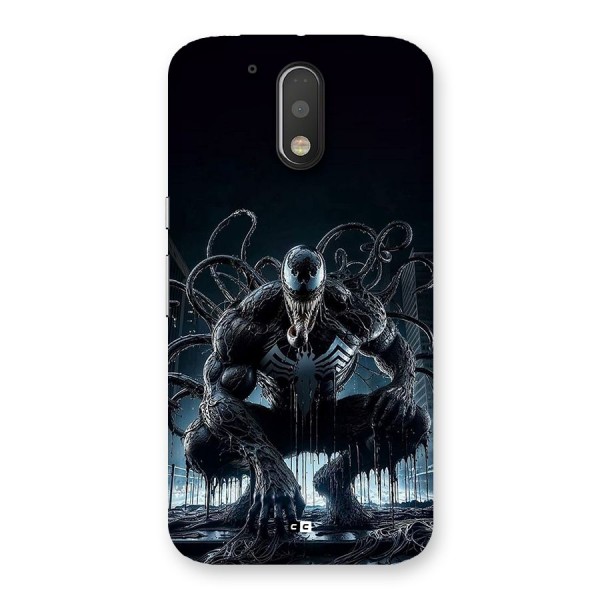 Sitting Venom Back Case for Moto G4 Plus