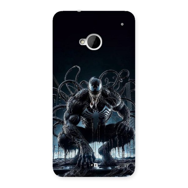 Sitting Venom Back Case for One M7 (Single Sim)