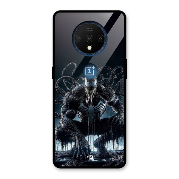 Sitting Venom Glass Back Case for OnePlus 7T