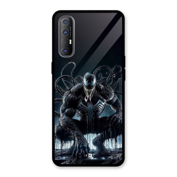Sitting Venom Glass Back Case for Oppo Reno3 Pro