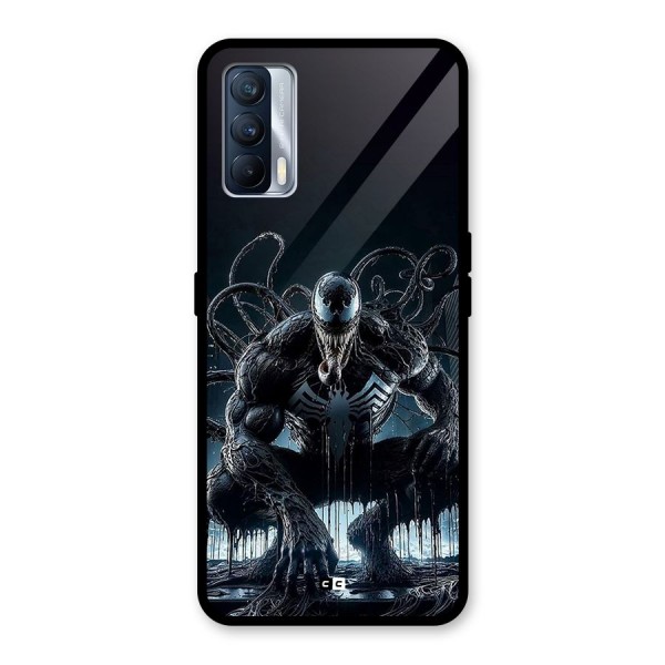 Sitting Venom Glass Back Case for Realme X7