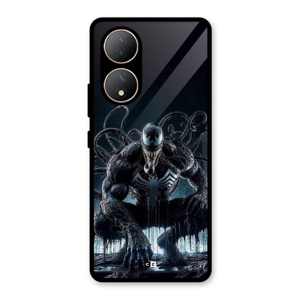 Sitting Venom Glass Back Case for Vivo Y100A