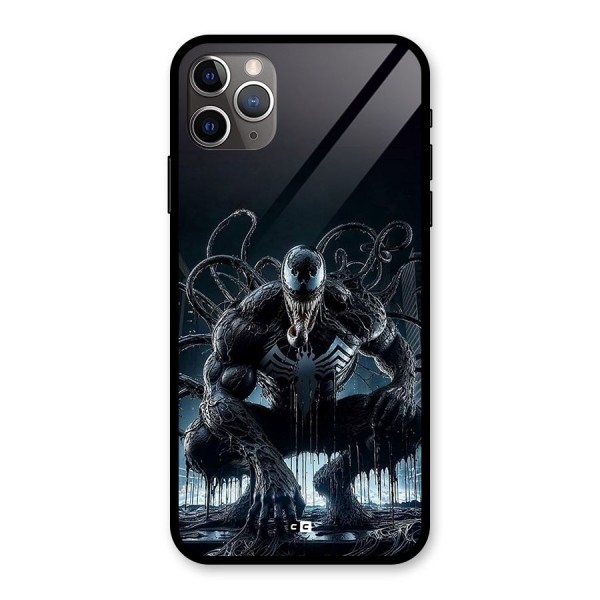 Sitting Venom Glass Back Case for iPhone 11 Pro Max