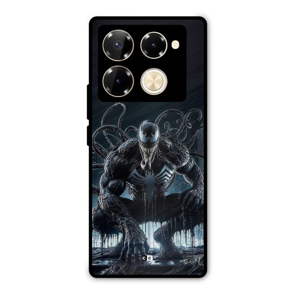 Sitting Venom Metal Back Case for Infinix Note 40 Pro Plus