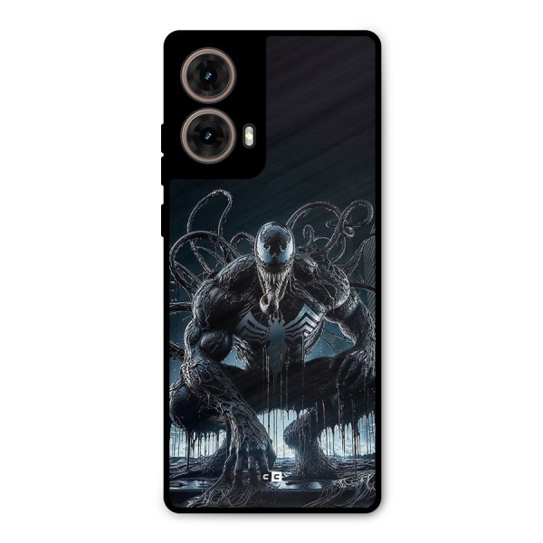 Sitting Venom Metal Back Case for Moto G85