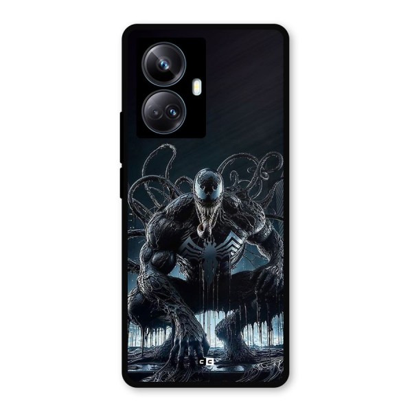 Sitting Venom Metal Back Case for Realme 10 Pro Plus