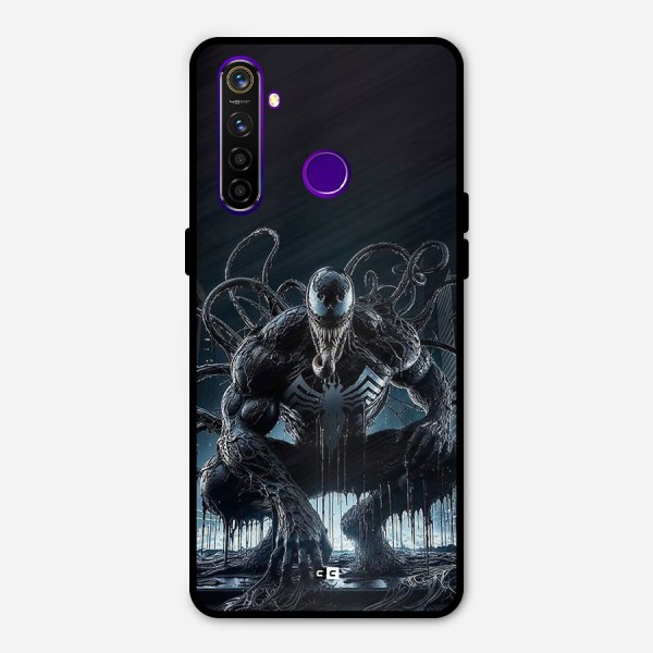 Sitting Venom Metal Back Case for Realme 5 Pro