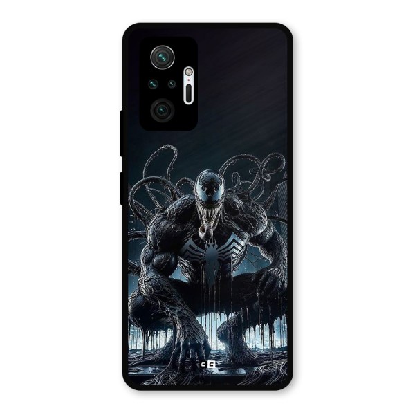Sitting Venom Metal Back Case for Redmi Note 10 Pro Max