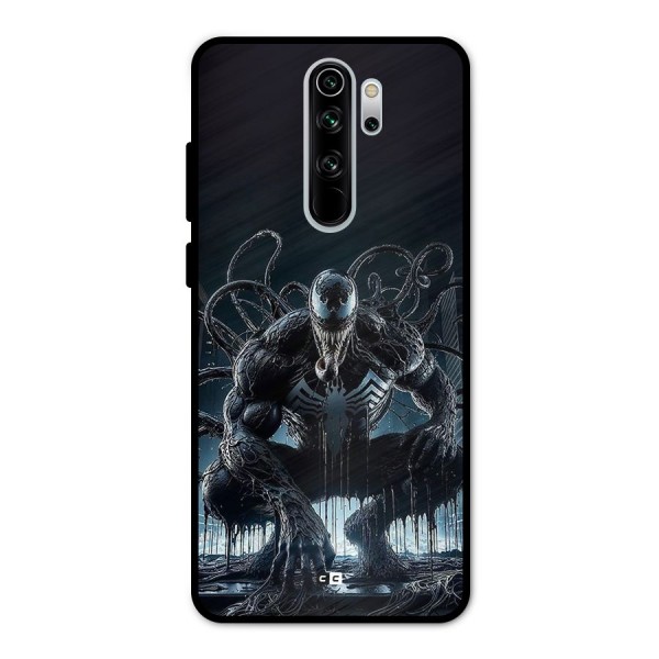 Sitting Venom Metal Back Case for Redmi Note 8 Pro