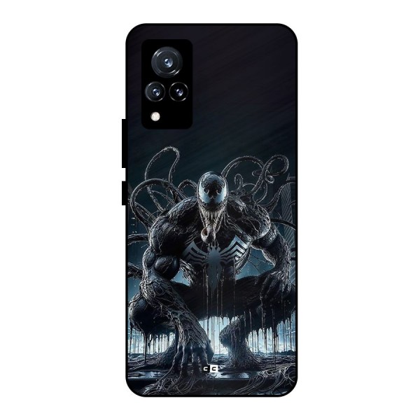 Sitting Venom Metal Back Case for Vivo V21 5G