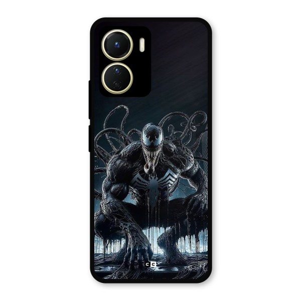 Sitting Venom Metal Back Case for Vivo Y16