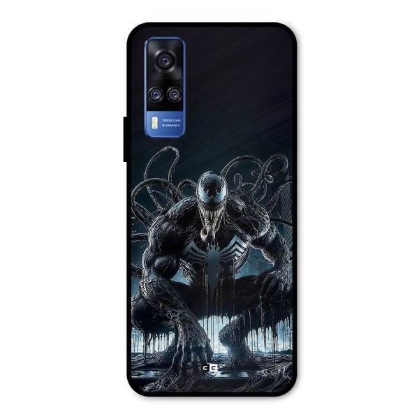 Sitting Venom Metal Back Case for Vivo Y31