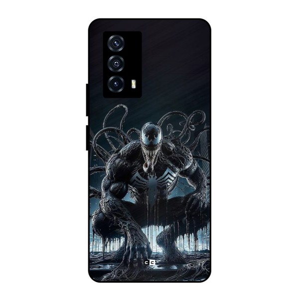 Sitting Venom Metal Back Case for iQOO Z5