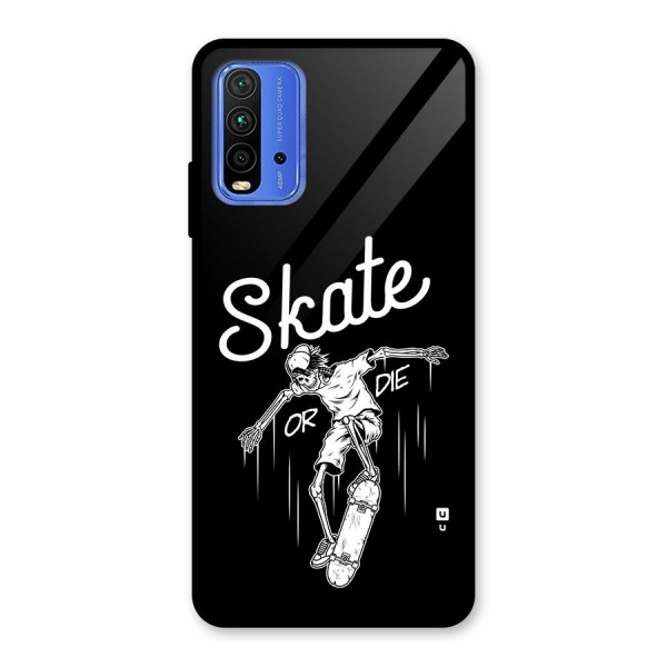 Skate Or Die Glass Back Case for Redmi 9 Power