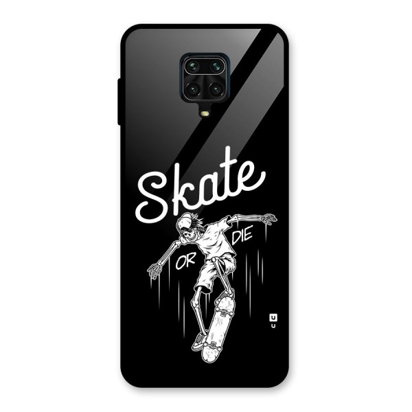 Skate Or Die Glass Back Case for Redmi Note 9 Pro Max
