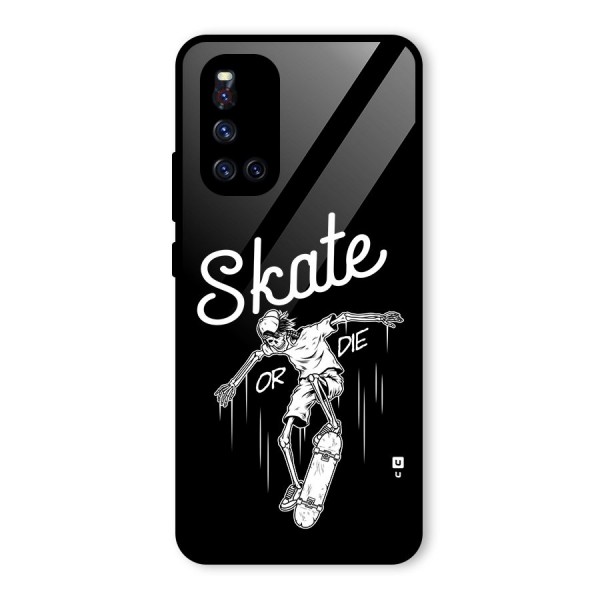 Skate Or Die Glass Back Case for Vivo V19