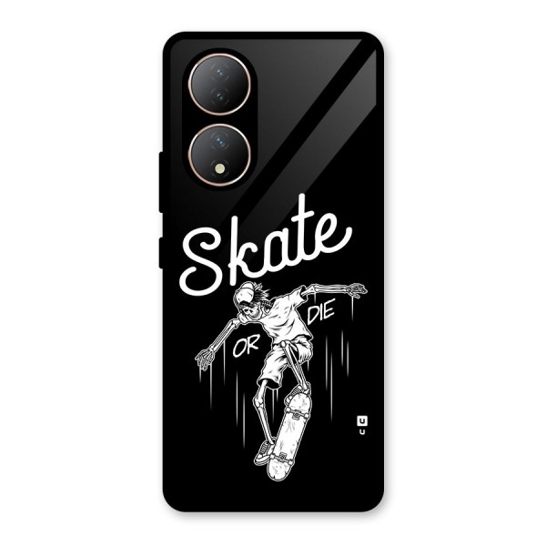 Skate Or Die Glass Back Case for Vivo Y100A