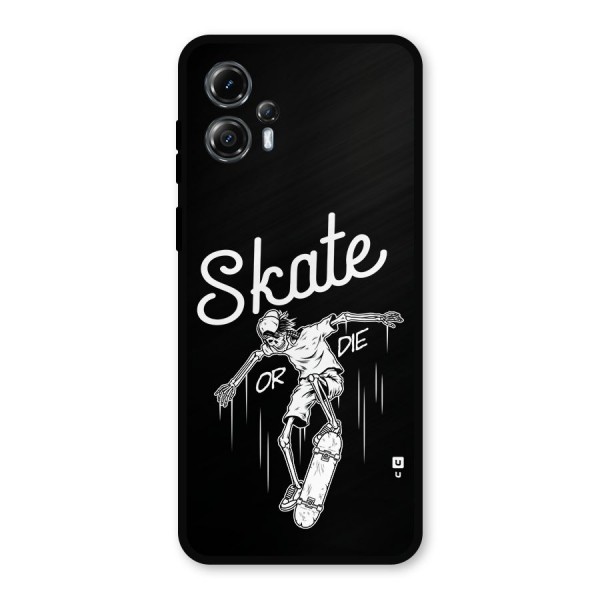 Skate Or Die Metal Back Case for Moto G13