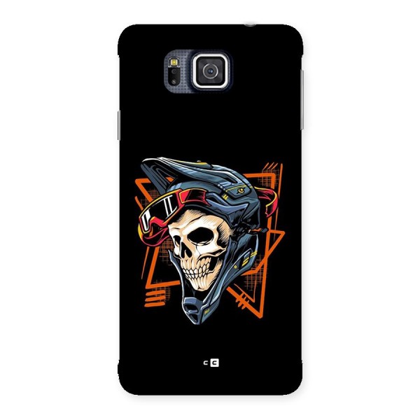 Skull Helmet Back Case for Galaxy Alpha