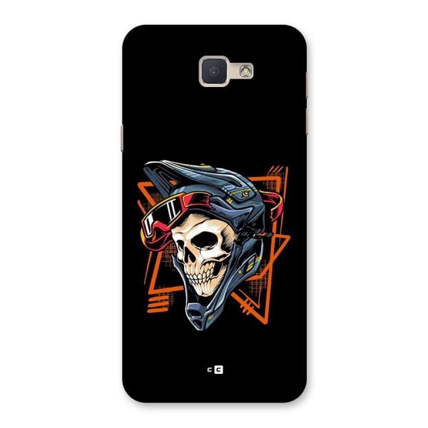 Skull Helmet Back Case for Galaxy J5 Prime