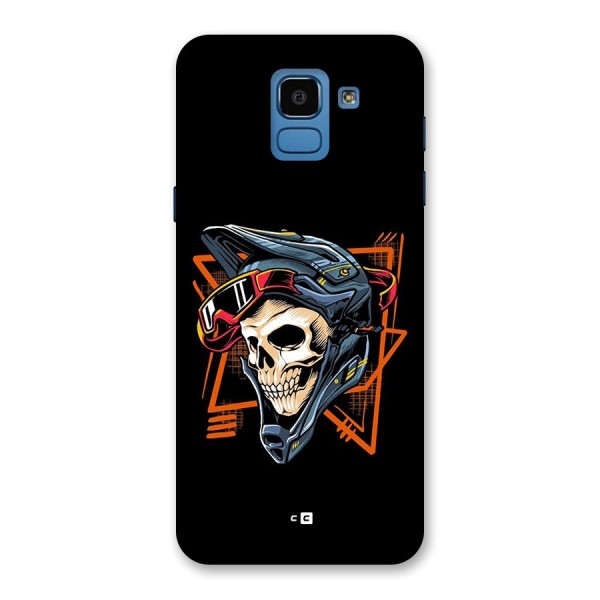 Skull Helmet Back Case for Galaxy On6
