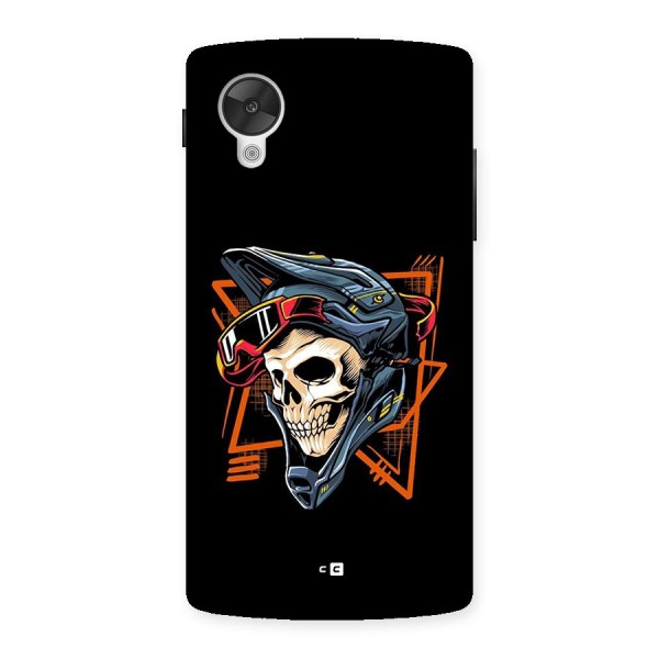 Skull Helmet Back Case for Google Nexus 5