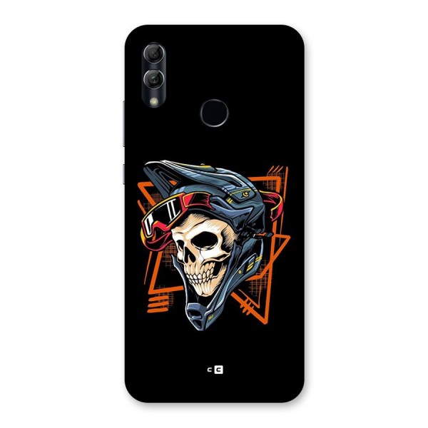 Skull Helmet Back Case for Honor 10 Lite