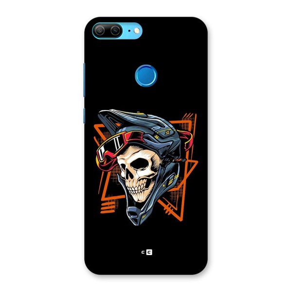 Skull Helmet Back Case for Honor 9 Lite