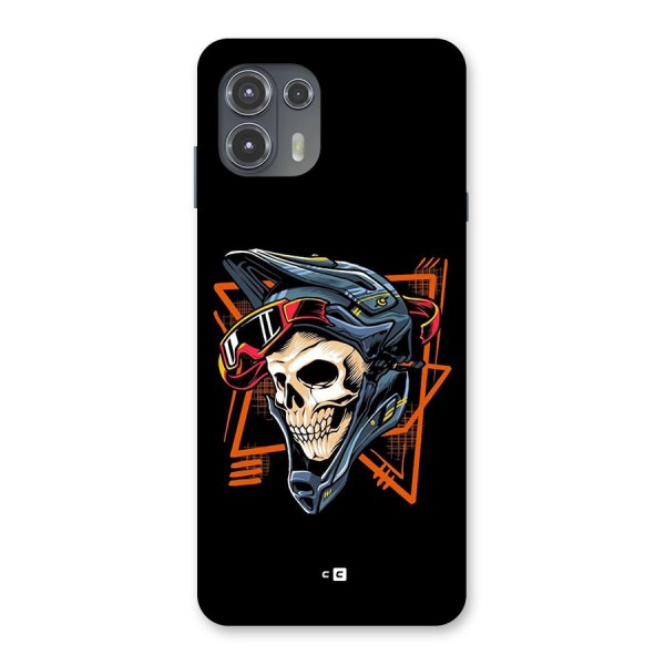 Skull Helmet Back Case for Motorola Edge 20 Fusion