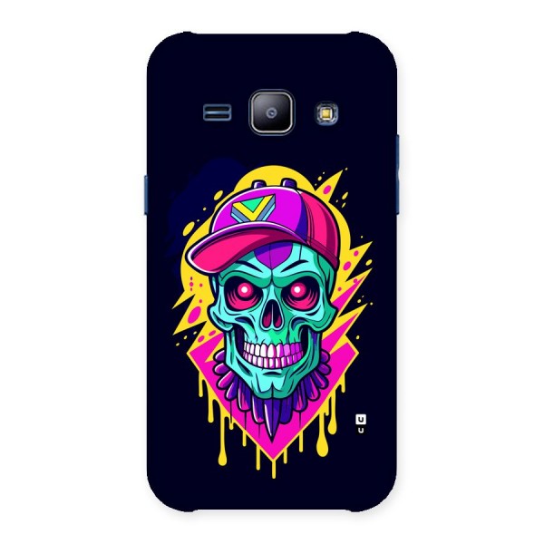Skull In Cap Back Case for Galaxy J1