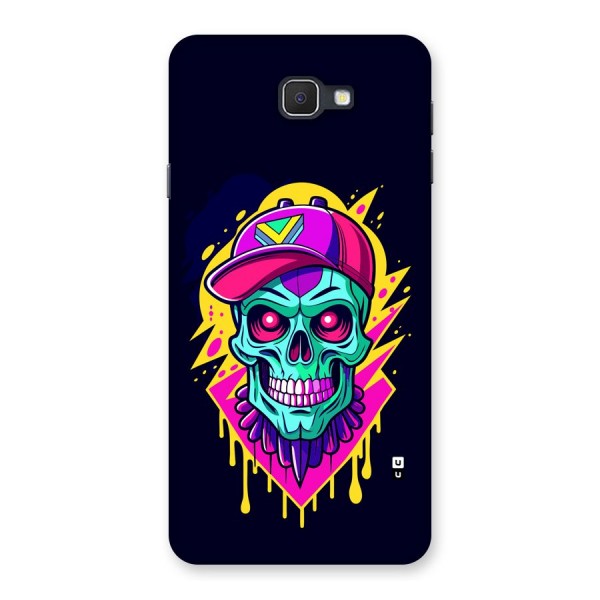 Skull In Cap Back Case for Galaxy On7 2016