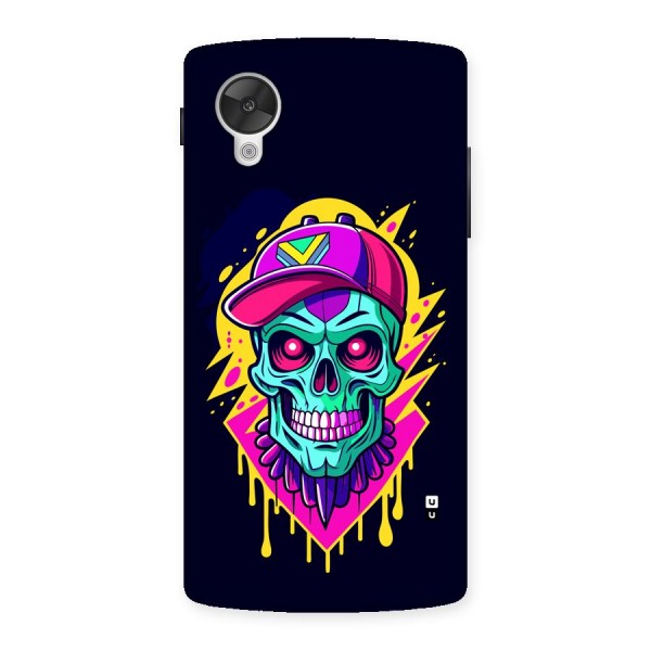 Skull In Cap Back Case for Google Nexus 5