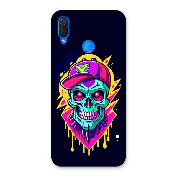 Skull In Cap Back Case for Huawei P Smart Plus