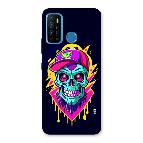 Skull In Cap Back Case for Infinix Hot 9