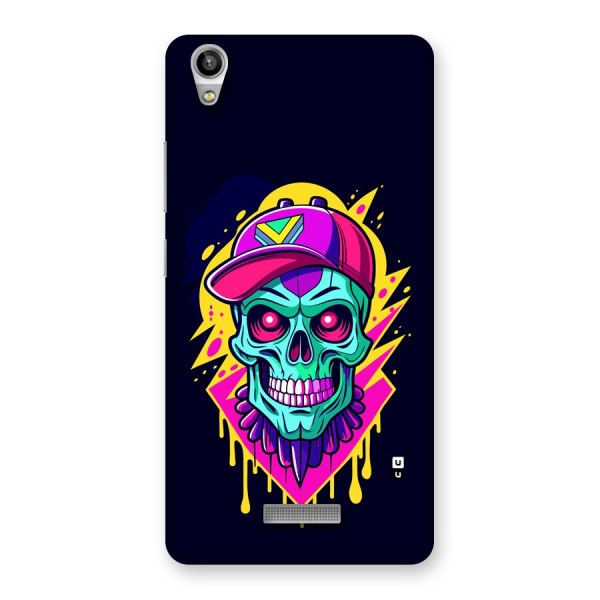 Skull In Cap Back Case for Lava Pixel V1