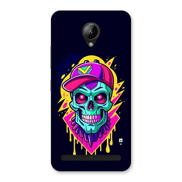 Skull In Cap Back Case for Lenovo C2