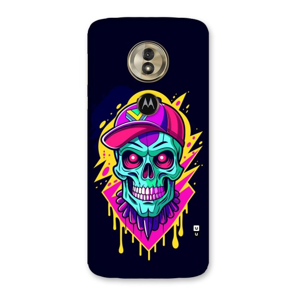 Skull In Cap Back Case for Moto G6 Play