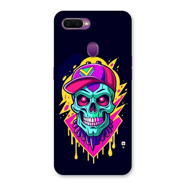 Skull In Cap Back Case for Oppo F9