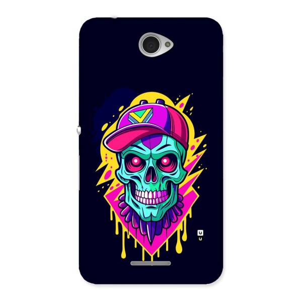 Skull In Cap Back Case for Xperia E4